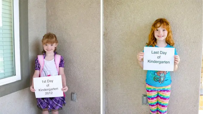 [Bintang] 10 Foto Pertama dan Terakhir Sekolah Bikin Kamu Rindu Masa Kecil