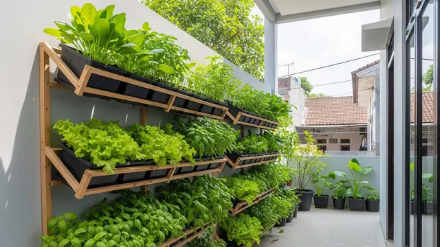Model Teras Rumah Sempit Tanpa Pagar, Jadi Kebun Mini