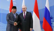 Putin dan Prabowo Bahas Kerja Sama Kapal hingga Nuklir