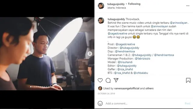 Tubagus Joddy (Foto: Instagram/@tubagusjoddy)