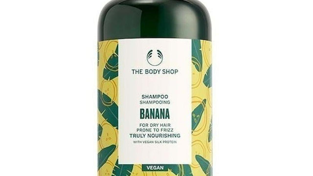 5. The Body Shop Banana Truly Nourishing Shampoo
