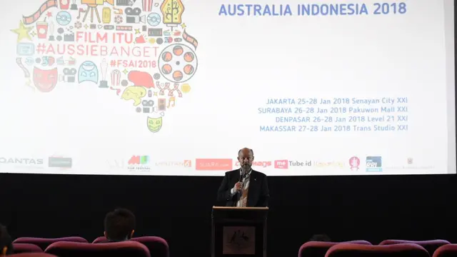 Kuasa Usaha Australia Allaster Cox di FSAI 2018 (sumber: Kedutaan Australia di Jakarta)