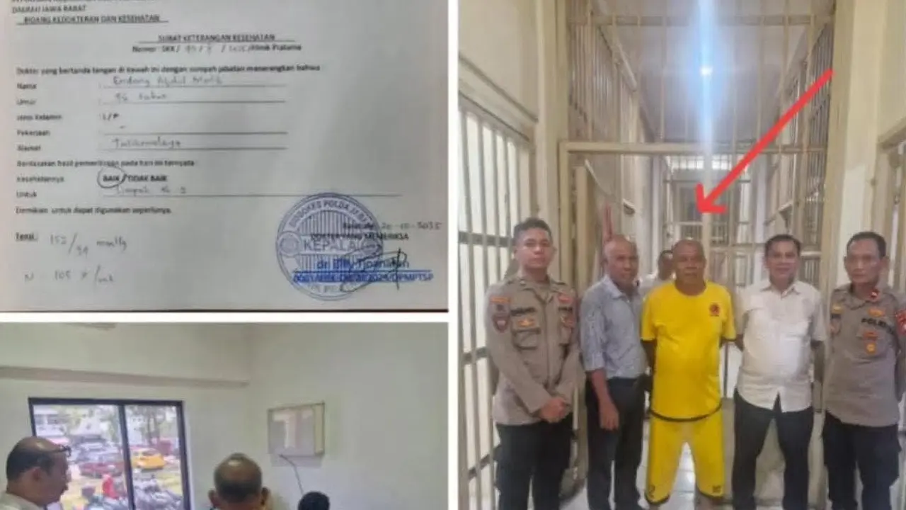 Bos pasir Endang Juta ditangkap polisi