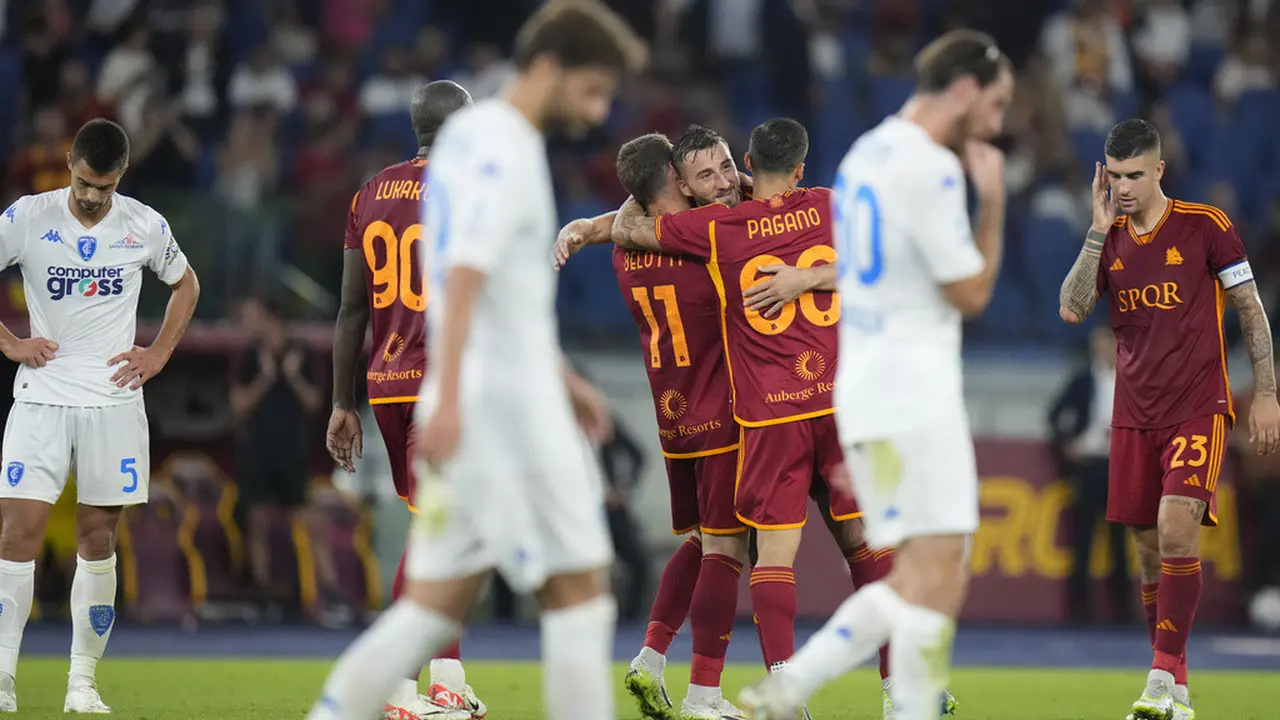AS Roma vs Empoli, Serie A Liga Italia