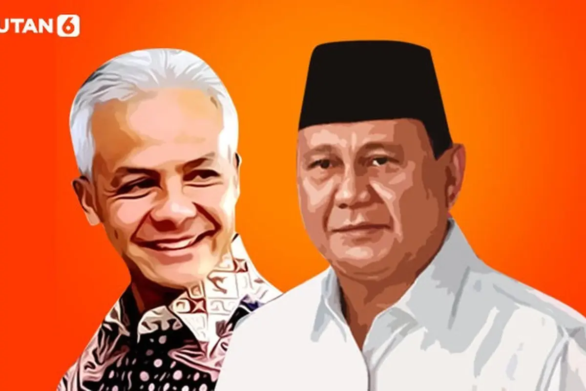 Banner Infografis Bursa Cawapres Pendamping Ganjar Pranowo dan Prabowo Subianto