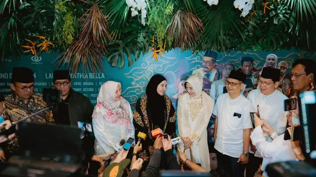 Laudya Cynthia Bella nobar film Buya Hamka (Istimewa)