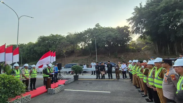 Flyover Deltamas resmi dibuka pada Senin, 19 Agustus 2024,