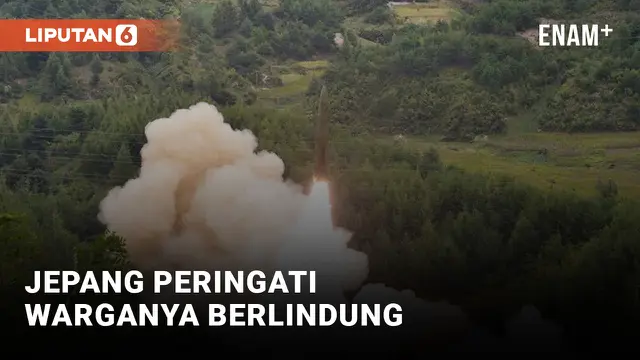 Pemerintah Peringati Warganya Berlindung Ketika Rudal Korea Utara Lewati Wilayah Jepang