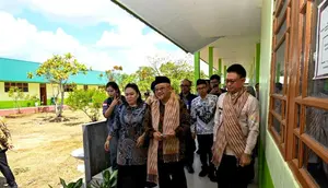 Bahagia Murid SDN 05 Pontianak Belajar Lebih Nyaman Usai Sekolah Diperbaiki
