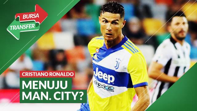 Berita video Bursa Transfer kali ini membahas Cristiano Ronaldo yang berpeluang ke Manchester City. Bila itu terjadi, Raheem Sterling kemungkinan bisa hengkang.