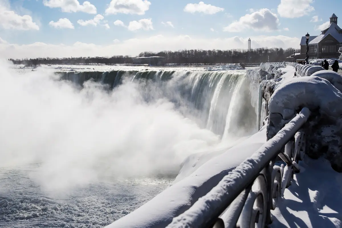 Air Terjun Niagara Membeku