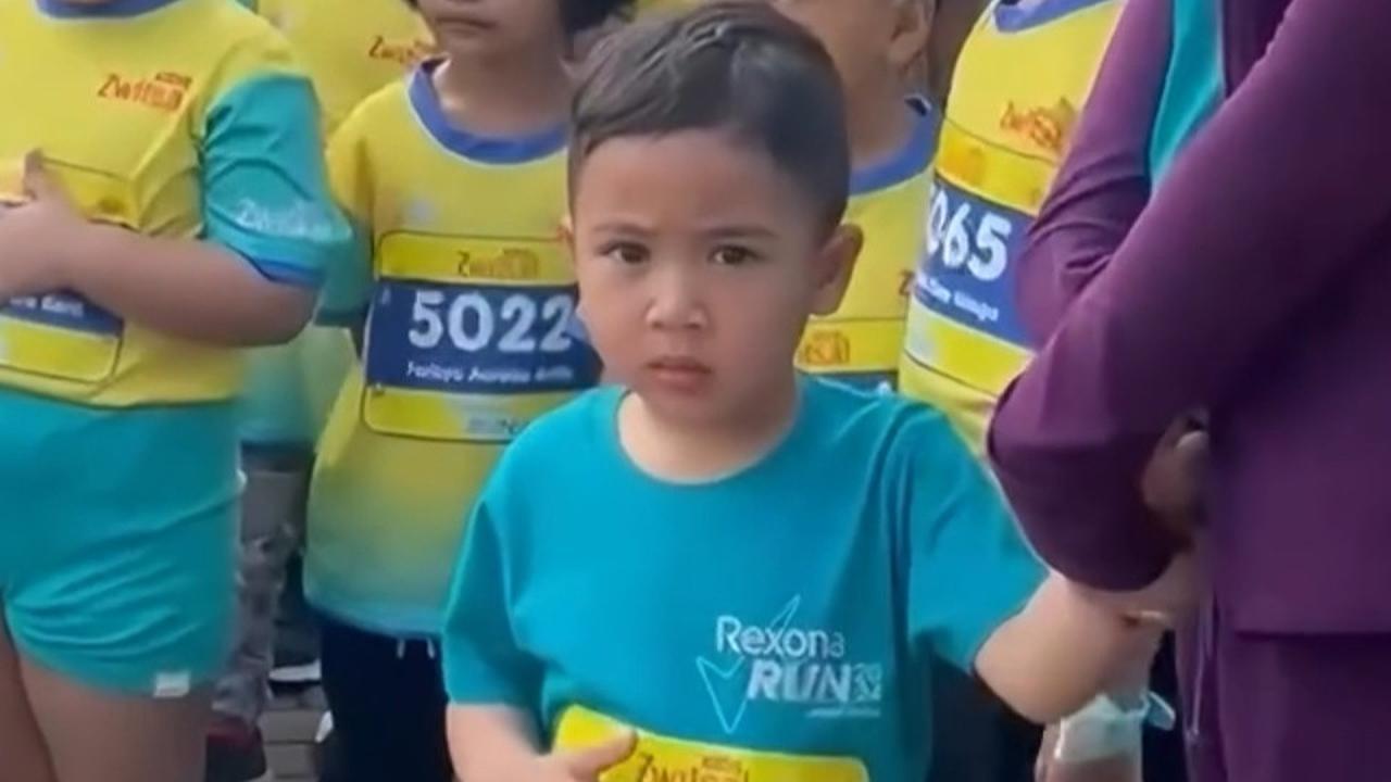 Potret Rayyanza Penuh Semangat Ikut Marathon Lagi Setelah di Berlin, Dijuluki Balita Paling Produktif
