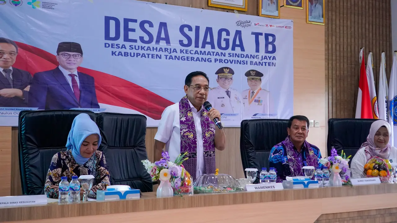 Wakil Menteri Kesehatan Benjamin Paulus Octavianus (Biro Komunikasi dan Informasi Publik Kemenkes RI / Aldo Putra Meizahni)