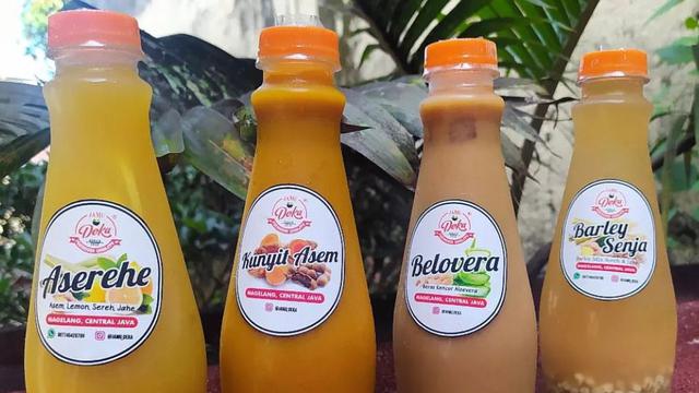Jamu Deka dengan varian aserehe hingga belovera yang rasanya unik
