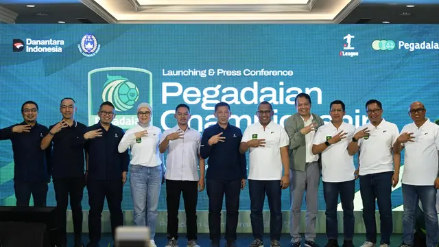 Jumpa pers Launching Pegadaian Championship
