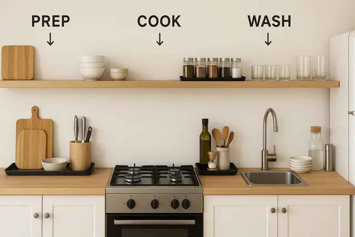 7 Tips Menata Dapur Kecil Minimalis dengan Rak Terbuka, Tampak Rapi dan Nyaman untuk Masak