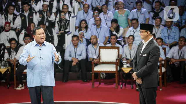Ketiga Capres Saling Adu Argumen pada Debat Perdana Pilpres 2024