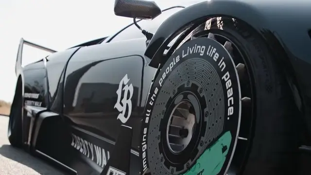 Detail Aero Disc Velg Depan Liberty Walk
