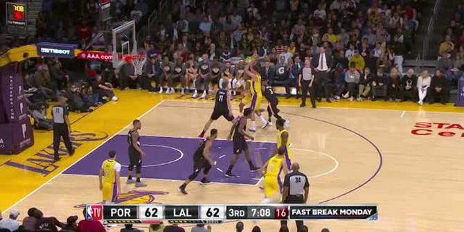 VIDEO : Cuplikan Pertandingan NBA, Trail Blazers 108 vs Lakers 103