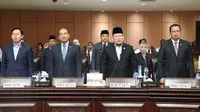 Sidang Paripurna DPD RI yang berlangsung di Gedung Nusantara V, Komplek Parlemen Senayan, Jakarta, Jumat (14/7/2023) menyepakati penguatan sistem bernegara, dengan kembali kepada sistem bernegara sesuai rumusan pendiri bangsa. (Foto: Istimewa).