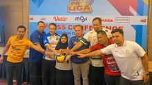 Putaran kedua babak Final Four Proliga 2026 ini akan menyajikan duel yang sengit di Sritex Arena, Solo, Rabu (8/4/2026). (Bola.com/Radifa Arsa)