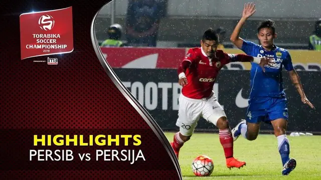 Video highlights TSC 2016 antara Persib Bandung Vs Persija Jakarta yang berakhir dengan skor 0-0 di Stadion GBLA, Bandung