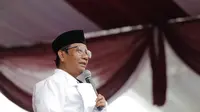 Calon Wakil Presiden nomor urut 3, Mahfud Md, dalam acara Doa Bersama dan Gebyar Budaya di Desa Sumberrejo, Kecamatan Senduro, Kabupaten Lumajang, Jawa Timur, Rabu (7/2/24) (Istimewa)