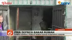 Asap tebal terus keluar dari rumah milik Winata di Jalan Fatmawati Raya Nomor 17, Gandaria Selatan, Cilandak, Jakarta Selatan, Rabu petang. 