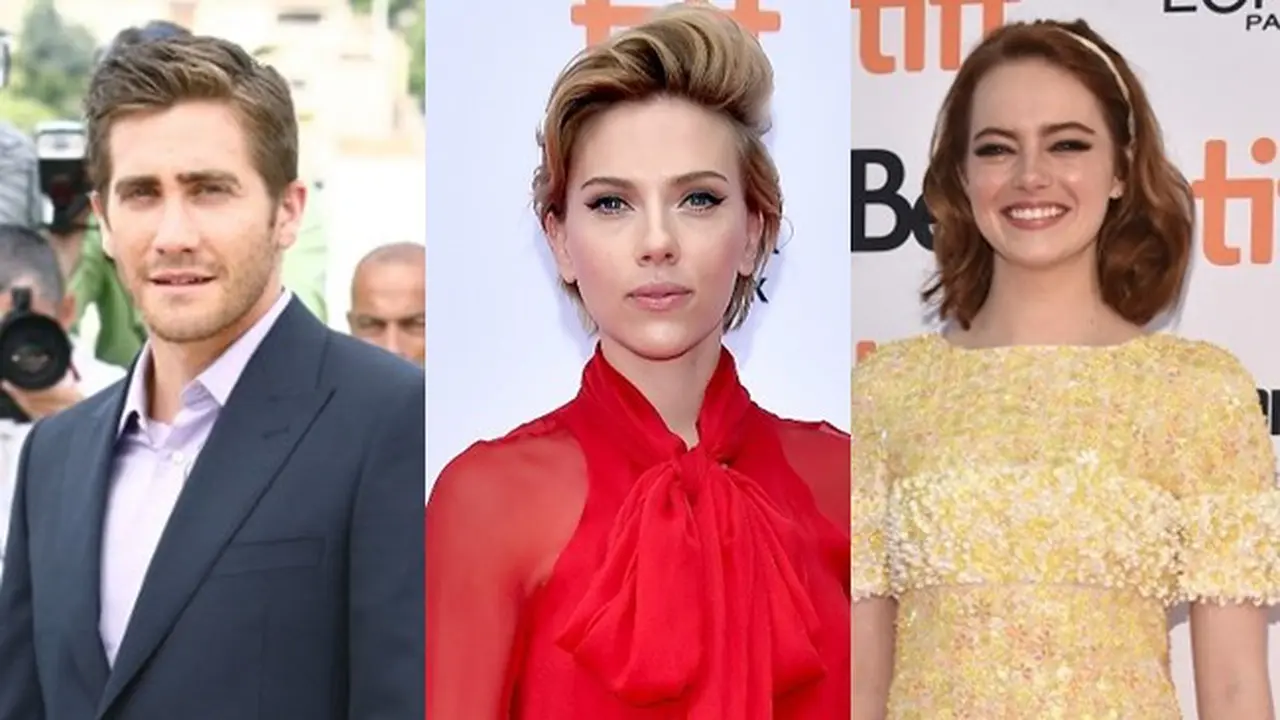 Jake Gyllenhall - Scarlett Johansson - Emma Stone