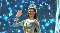 Isabella Menin dari Brasil Raih Gelar Miss Grand International 2022, Indonesia Masuk Top 3.&nbsp; foto: Youtube GrandTV