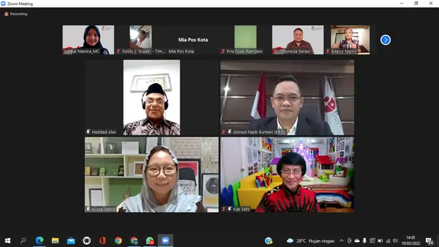 Haddad Alwi bersama Para Artis dan Tokoh Publik Ajak Masyarakat Jaga Persatuan Indonesia Lewat Gerakan Indonesia Serasi. (ist)