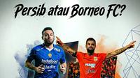 Persaingan Persib Bandung dan Borneo FC menuju tangga juara BRI Super League 2025/2026. (Bola.com/Ario Yosia/Generated AI)