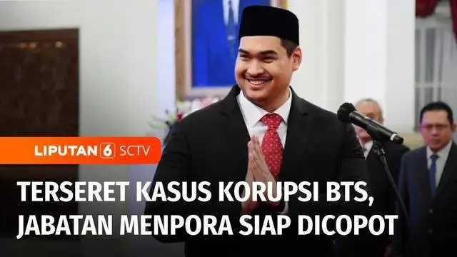VIDEO: Ario Bimo Disebut dalam Sidang Kasus Korupsi BTS, Menpora Siap Dicopot Jika Bersalah