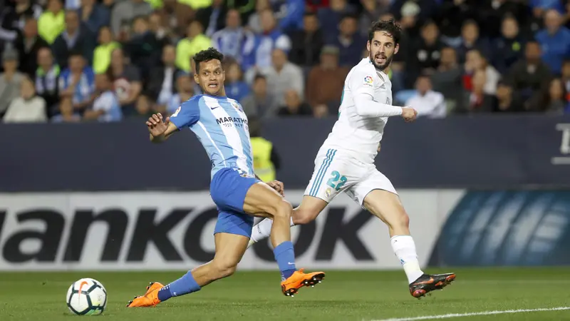 Malaga, Real Madrid, La LIga Santander