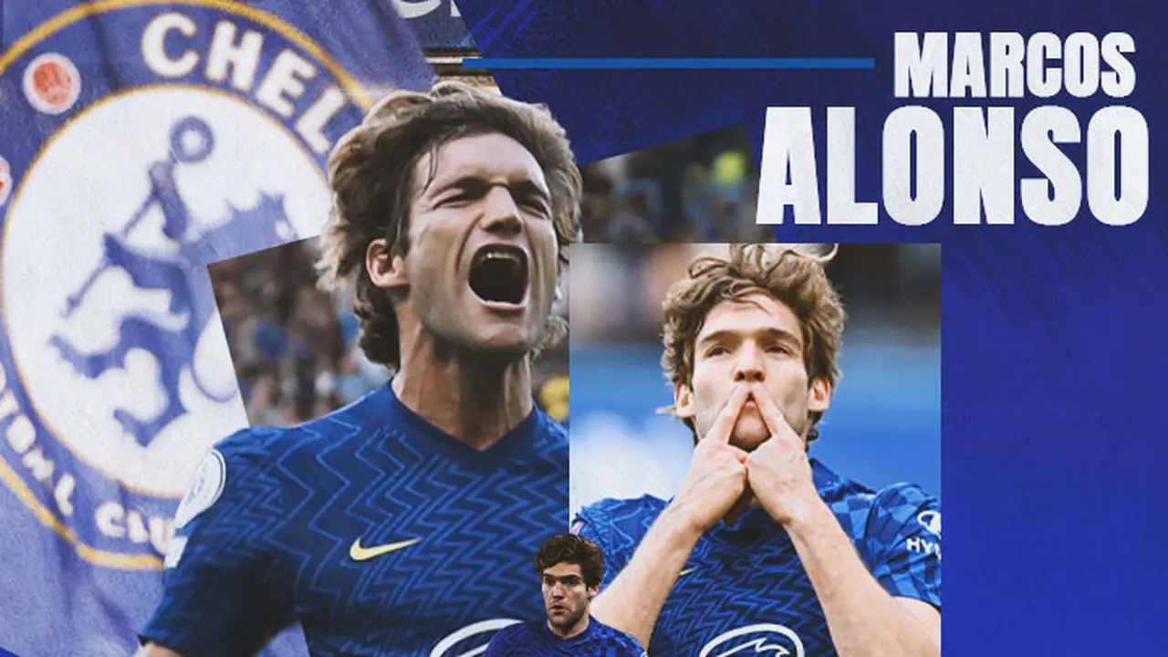 Chelsea - Ilustrasi Marcos Alonso
