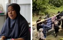 Kerap Beri Pertolongan Medis, Momen Bidan Ditandu Warga Desa selama 5 Jam karena Lumpuh Tiba-tiba Ini Bikin Haru