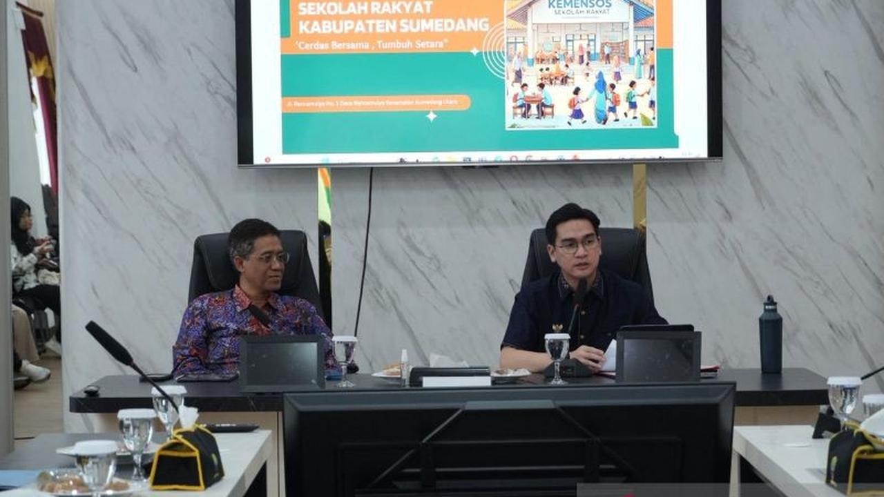 Kemensos Apresiasi Inovasi Sekolah Rakyat Sumedang, Jadi Model Nasional Pengentasan Kemiskinan