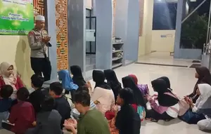 Jalan Pengabdian Tak Biasa Ipda Saihun, Menjadi Guru Ngaji Selepas Berdinas