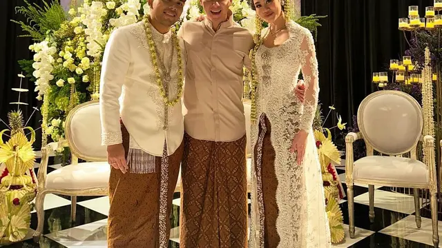 Jadi Bridesmaid dan Groomsman, Alyssa Daguise dan Al-Ghazali Tampak Serasi di Pernikahan Aaliyah Massaid-Thariq Halilintar