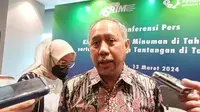 Ketua Umum Asosiasi Industri Minuman Ringan (Asrim) Triyono Prijosoesilo. (Tim News).