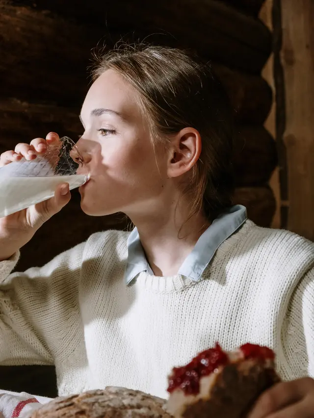 Minum Susu Tinggi Kalori