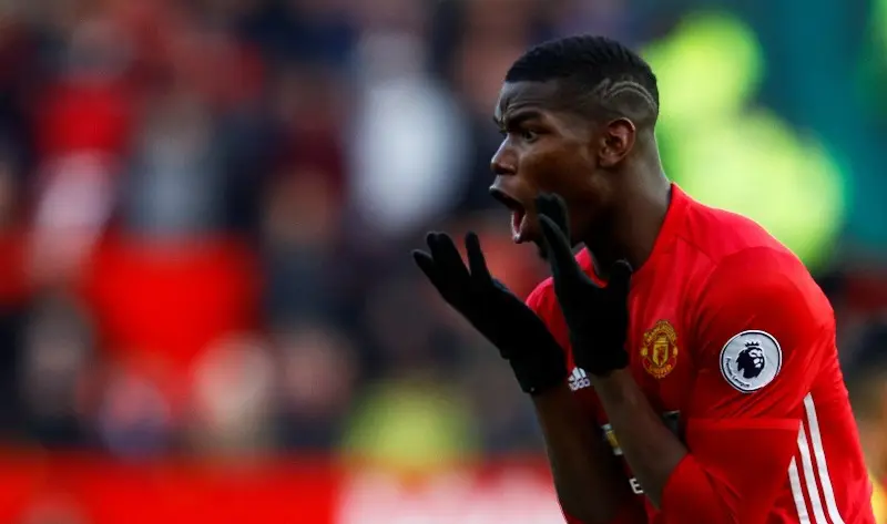 Paul Pogba akan membela Manchester United pada laga melawan Crystal Palace. (Reuters/Jason Cairnduff)