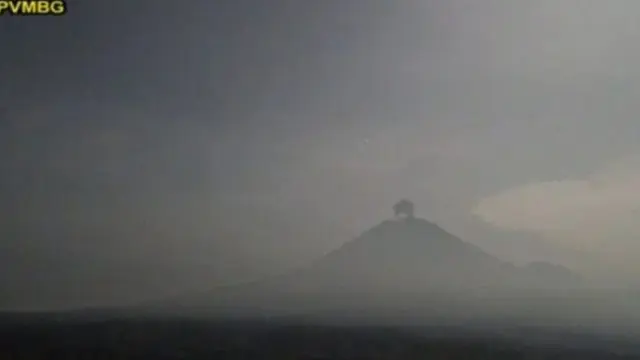 Gunung Semeru erupsi lagi tinggi letusan mencapai 600 meter di atas permukaan laut (Istimewa)