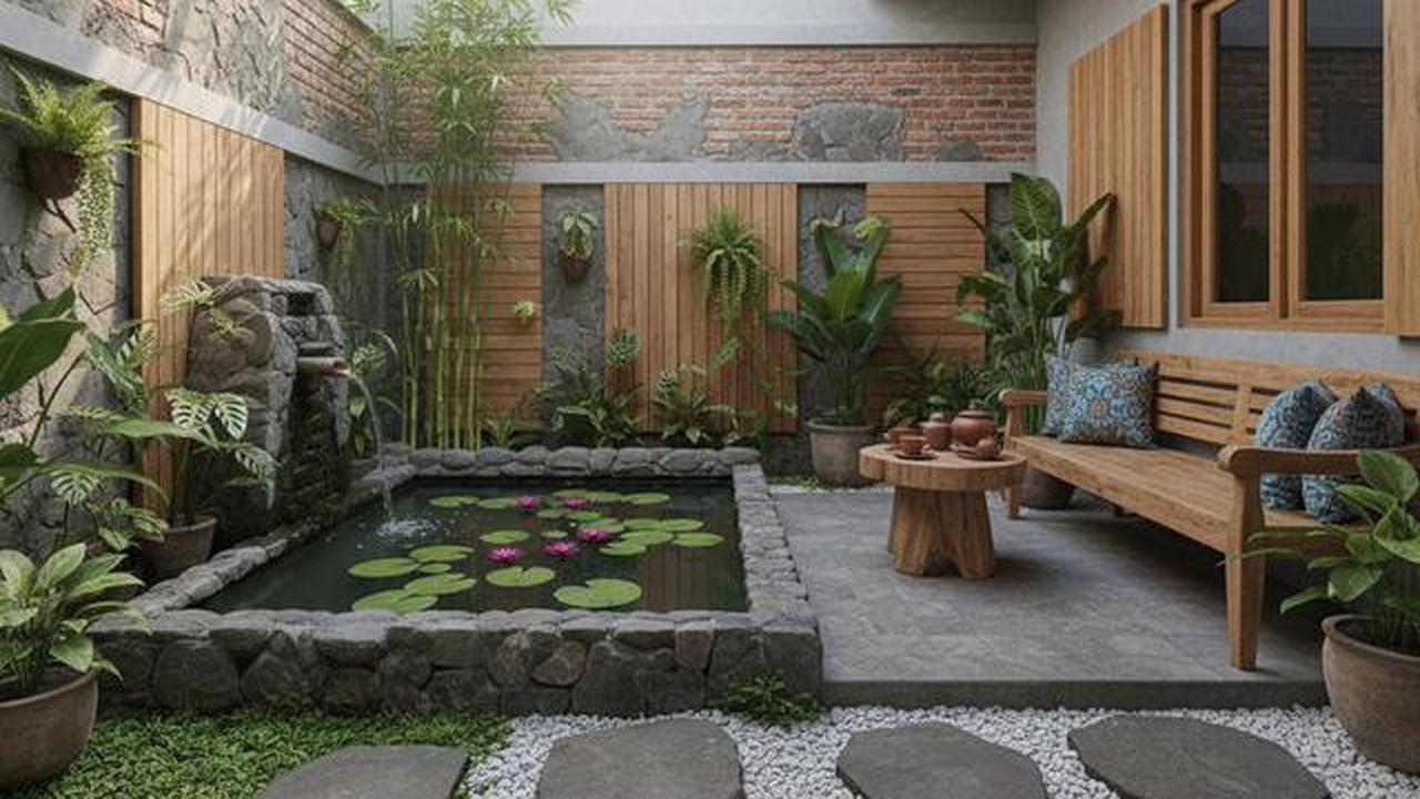 7 Inspirasi Taman dalam Rumah Tanpa Atap, Tetap Rindang Meski Ruangan Kecil