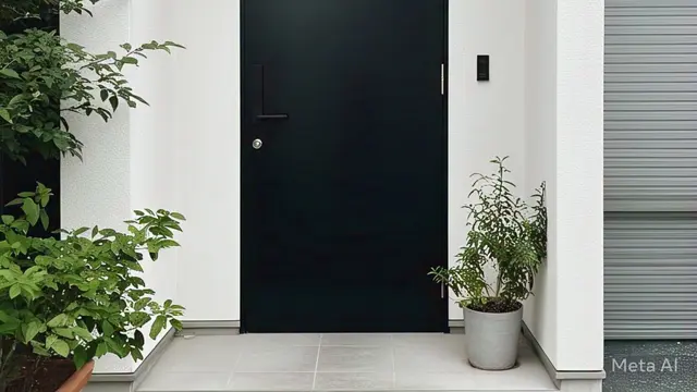 Model Pintu Rumah 1 Pintu