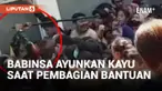 Oknum Babinsa Diduga Pukul Warga Saat Pembagian Sarung dan Uang di Masjid Raya Makassar