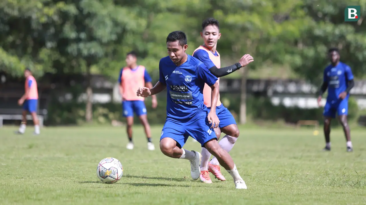 FOTO Sesi Latihan Arema FC