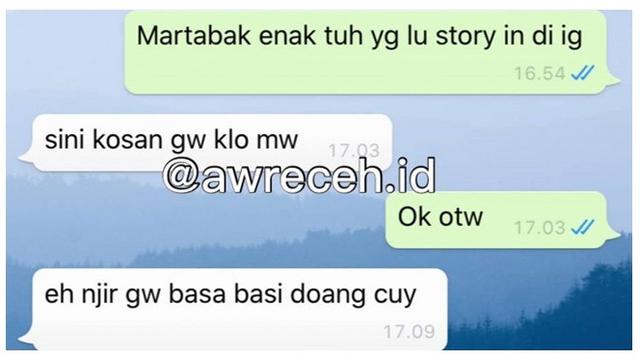 Chat Lucu Basa Basi Doang Ini Bikin Ketawa Ngakak