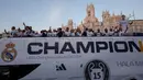 Raihan gelar juara Los Blancos di Liga Champions juga menjadi yang terbanyak dari klub-klub lainnya di Eropa. (Thomas COEX/AFP)