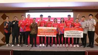 Juara Piala Suhandinata 2024, Pebulutangkis Junior Indonesia Diguyur Bonus Rp 657 Juta